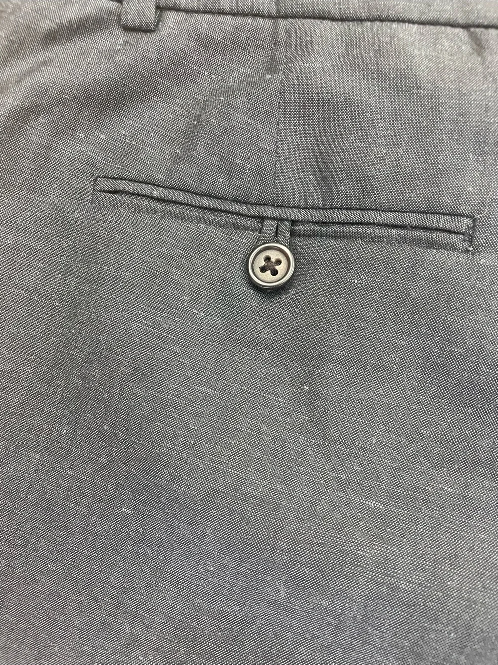 J. Crew Short Tailored, size 2, dark gray, wool/linen blend mid rise Shorts